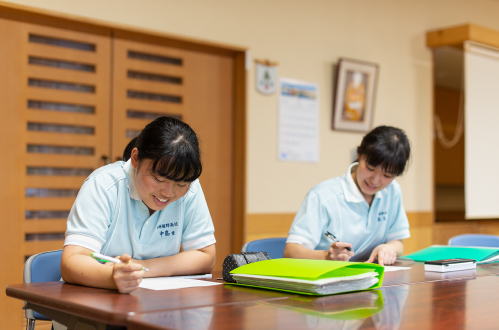 南砺福野高校福祉科介護実習Ⅰ